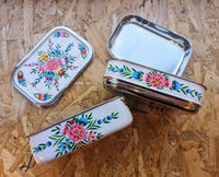 HAND PAINTED TIFFIN TINS