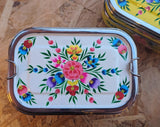 HAND PAINTED TIFFIN TINS