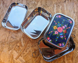 HAND PAINTED TIFFIN TINS