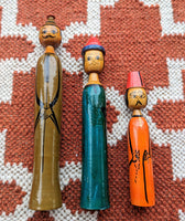 EGYPTIAN WOODEN DOLLS