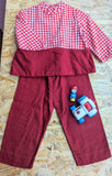 CUTE GINGHAM TWO-PIECE- 18mths