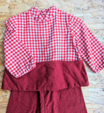 CUTE GINGHAM TWO-PIECE- 18mths