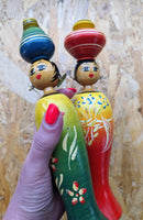 EGYPTIAN WOODEN DOLLS