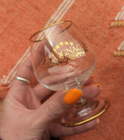 VINTAGE COGNAC GLASSES