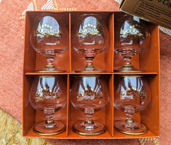 VINTAGE COGNAC GLASSES