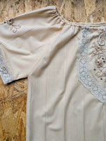 PEASANT STYLE EMBROIDERED BLOUSE- 8/10/12