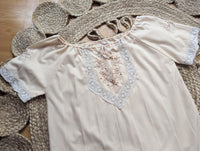 PEASANT STYLE EMBROIDERED BLOUSE- 8/10/12