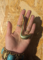 BRASS SWAN RING HOLDER