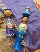 EGYPTIAN WOODEN DOLLS