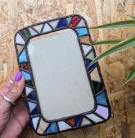 STAINED GLASS PHOTO FRAMES