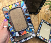 STAINED GLASS PHOTO FRAMES