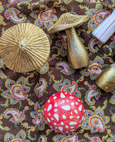 BRASS MUSHROOM/ TOADSTOOL INCENSE HOLDER