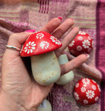 TOADSTOOL TRINKET POTS