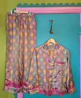 RECYCLED SARI SILK PYJAMAS