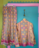 RECYCLED SARI SILK PYJAMAS