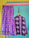 RECYCLED SARI SILK PYJAMAS