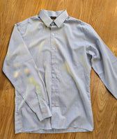 LONG SLEEVE BOY'S CHECKED SHIRT- AGE 12+