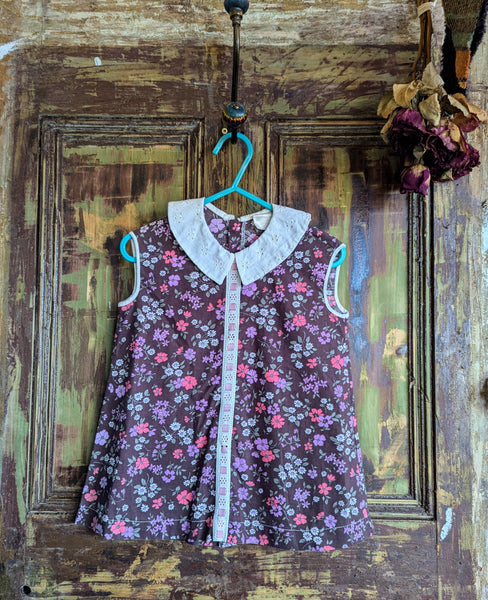 KID'S FLORAL TUNIC/ DRESS- AGE 2-3