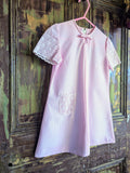 PINK GINGHAM DRESS- AGE 3-4