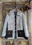 DEADSTOCK VINTAGE FAUX FUR COAT- AGE 8/9ish