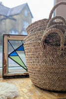 MOROCCAN PALM LEAF BASKETS