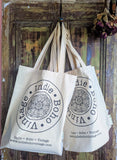 INDIE• BOHO• VINTAGE ORGANIC COTTON TOTE BAG