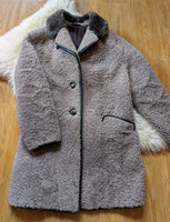 1970s LAMBS WOOL COAT