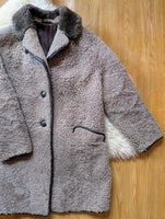 1970s LAMBS WOOL COAT