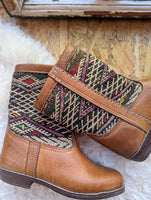 LEATHER & KILIM BOOTS- 4/37