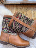 LEATHER & KILIM BOOTS- 4/37