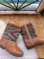 LEATHER & KILIM BOOTS- 4/37