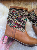 LEATHER & KILIM BOOTS- 4/37