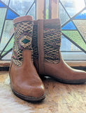 LEATHER & KILIM BOOTS- 4/37