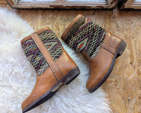 LEATHER & KILIM BOOTS- 4/37