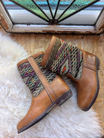 LEATHER & KILIM BOOTS- 4/37