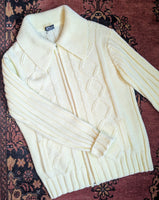 VINTAGE ZIP-UP CARDIGAN- 8/10/12