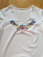 HUNGARIAN EMBROIDERED BLOUSE- 8/10/12