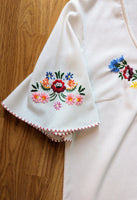 HUNGARIAN EMBROIDERED BLOUSE- 8/10/12