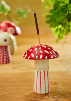 MUSHROOM/ TOADSTOOL INCENSE HOLDER