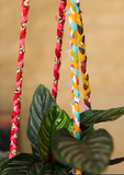 RECYCLED SARI PLANT HANGERS