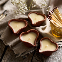 PRIYA HEART SHAPED CANDLES