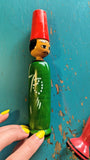 EGYPTIAN WOODEN DOLLS