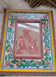 HAND PAINTED INDIAN PHOTO FRAMES