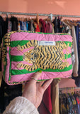 TIGER STRIPE WASH BAGS