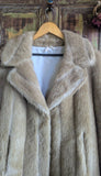 VINTAGE FAUX FUR JACKET- 10