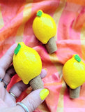 LEMON BOTTLE STOPPER