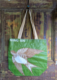 RECYCLED RICE SACK TOTE BAG