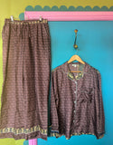 RECYCLED SARI SILK PYJAMAS