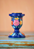 HAND PAINTED KASHMIRI CANDLESTICKS