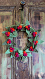 FELT BERRY WREATHS